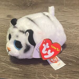 Ty Beanie Teeny Tys - Zack Tiger Stackable 4” Stuffed Toy